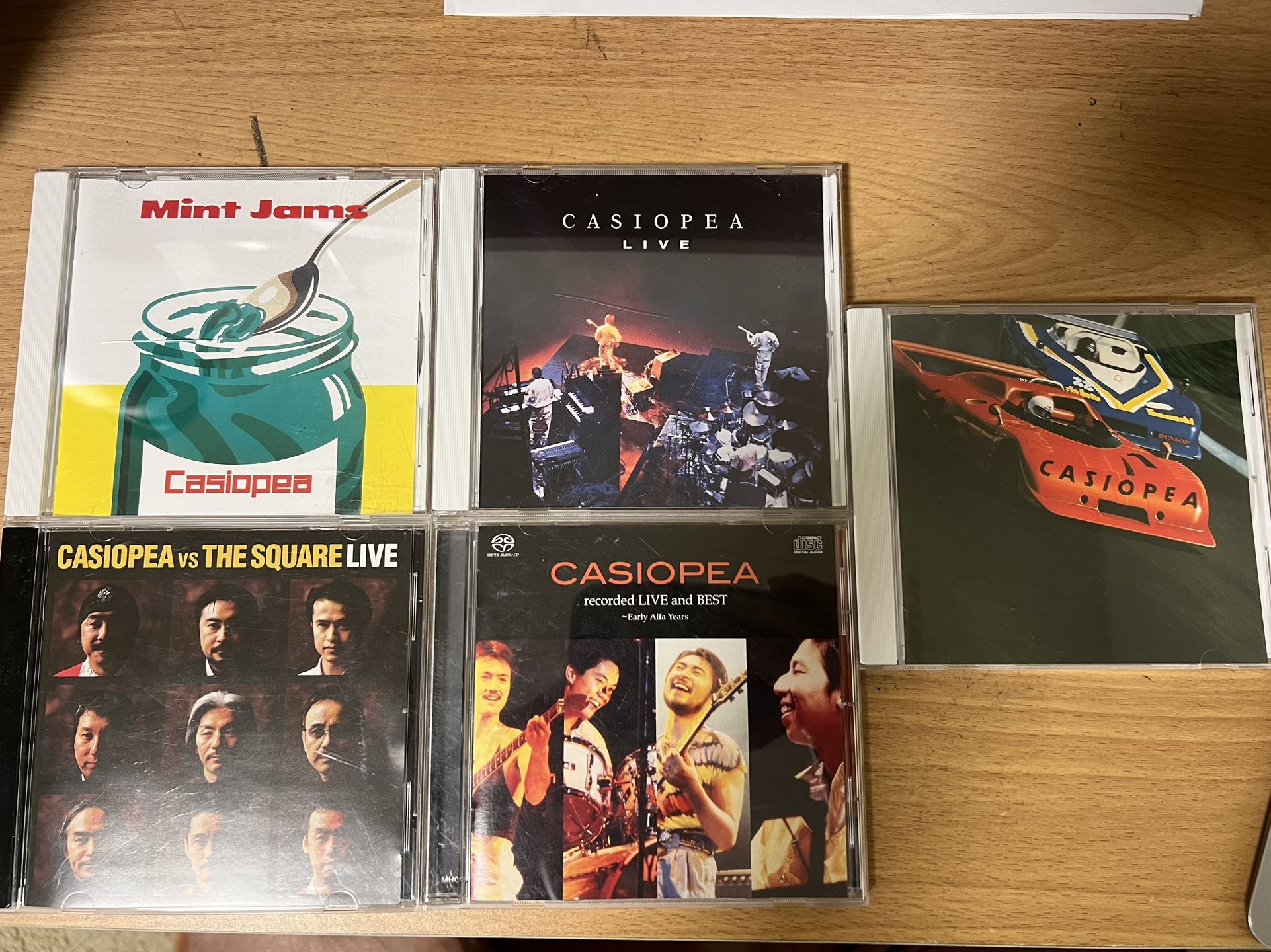 Casiopea Set Of 5 CDs