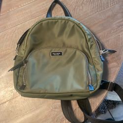 Kate Spade Backpack Army Green 