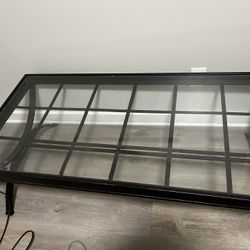 Black Frame Coffee table.. Must Sale!!!