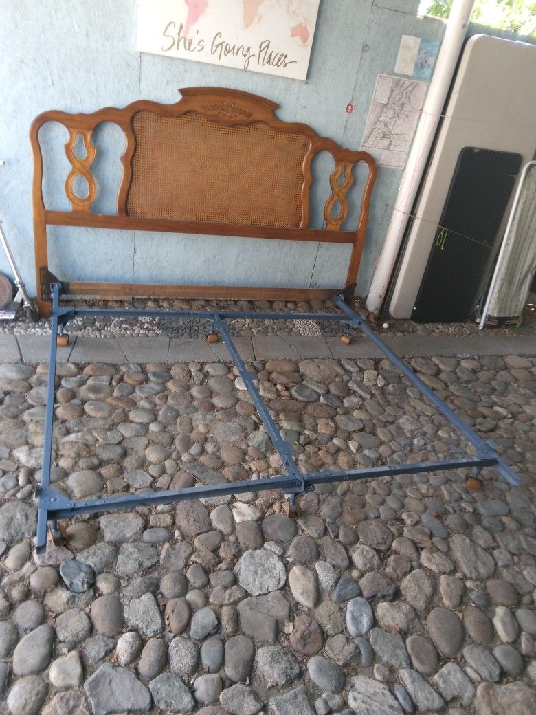 King Size Bed Frame And Head Board