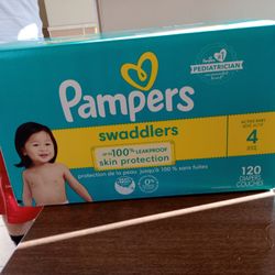 Pampers Size 4 120count