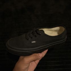 Black Vans 