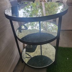 3 Level Glass Mini Table 