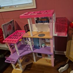 Barbie House With Toys