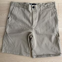 Nike SB Skateboarding Shorts Mens 34 Chino Style Khaki Tan