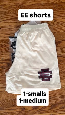 Eric Emanuel “EE” Mesh Shorts – Cream/Off-White