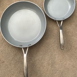 (2) 8 Inch Frying Pans From Bialetti 