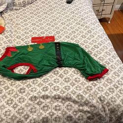 Large Dog Elf Pajamas