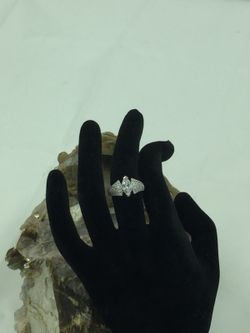 925 STER Silver CZ Ring 6