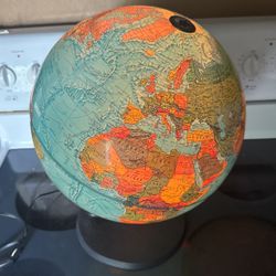 Globe Map Lamp