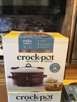 Crock-pot Cook & carry 6 QT Slow Cooker