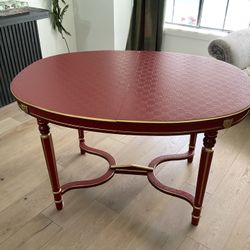 GUCCI-fied 1930’s Trestle Table