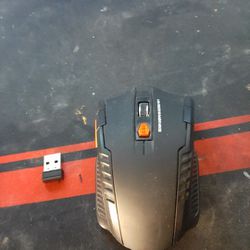 Wireless Red RGB Gaming Mouse