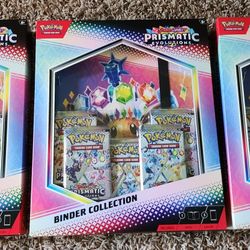 Pokemon Prismatic Evolutions Binder Bundle