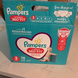Size 3 Pampers Cruisers 