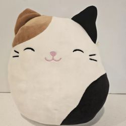 Original SQUISHMALLOW Cam The Cat Cameron Calico 9 Inch Produced December 2017