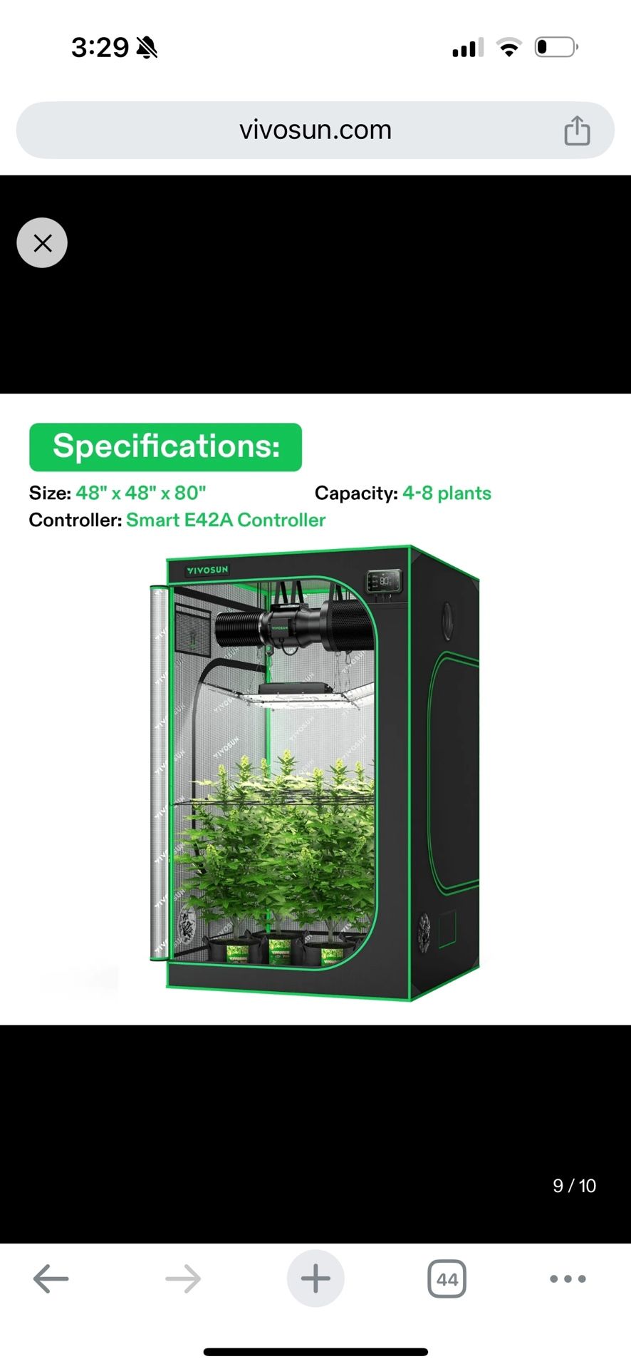 VIVOSUN GIY Plus Smart Grow Tent Kit