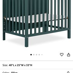 4-in-1 Convertible Mini Crib