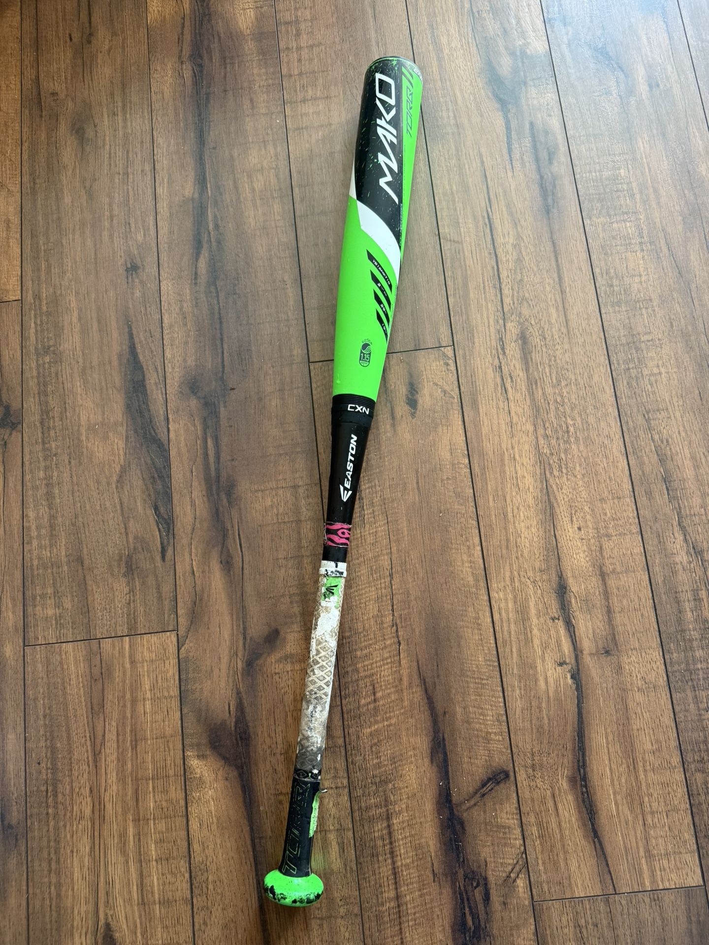 Easton CXN Mako Torq Baseball Bat 360 Torq Handle 29in 19oz USSSA