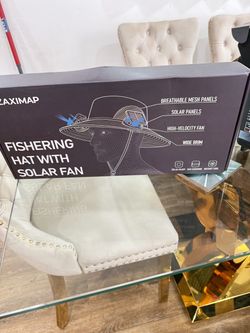 Zaximap Fishing Hat with Solar Fan