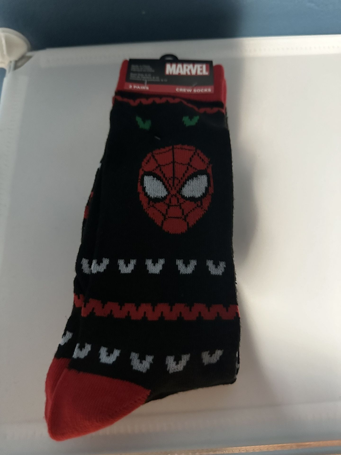 Spider-man Christmas Socks 