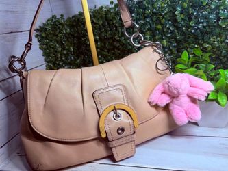 Coach Leather Shoulder Bag
