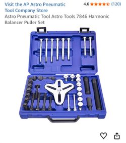Astro Pneumatic Tool Astro Tools 7846 Harmonic Balancer Puller Set