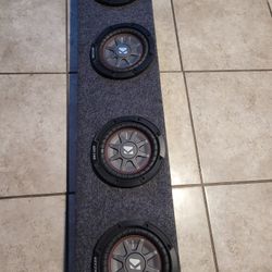 Subwoofer Box And Subs