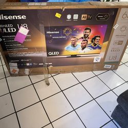 Hisense 65" Clase U8 Serie Mini-LED ULED 4K UHD Google Smart TV (65U8QG, Modelo 2025) - QLED, Nativo 165Hz, Modo de Juego Ultra 288 VRR, Dolby Vision