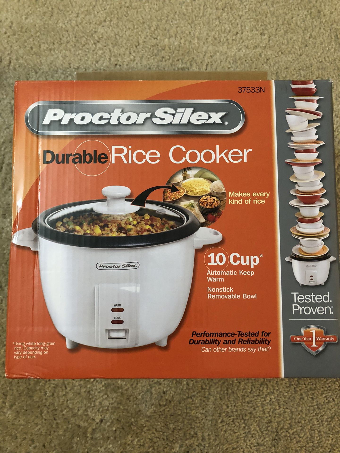 Proctor Silex Rice Cooker 10 Cup