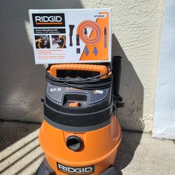 RIDGID14-GAL 6.0 peeck Wet/dry/vac