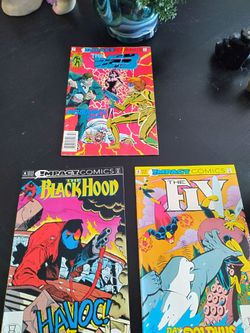 Impact Comics Lot of 3 Issues
