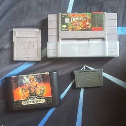 Super Nintendo ,sega Genesis ,game Boy Advance And Gameboy Color  886games In 1 