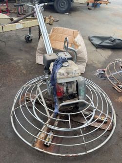 Terex Bartell Power Trowel concrete finishing machine