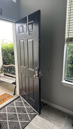 Black door