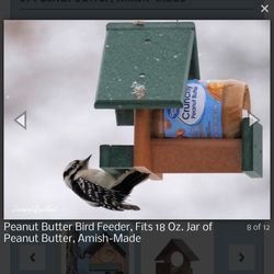 Amish Made Peanut Butter Bird Feeder