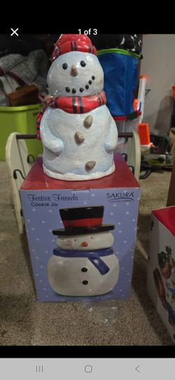 Chrismas Decoration/cookie Jar
