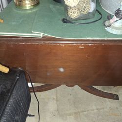 Antique Drop leaf Table With Pads