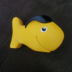 Vintage Gold Fish Container
