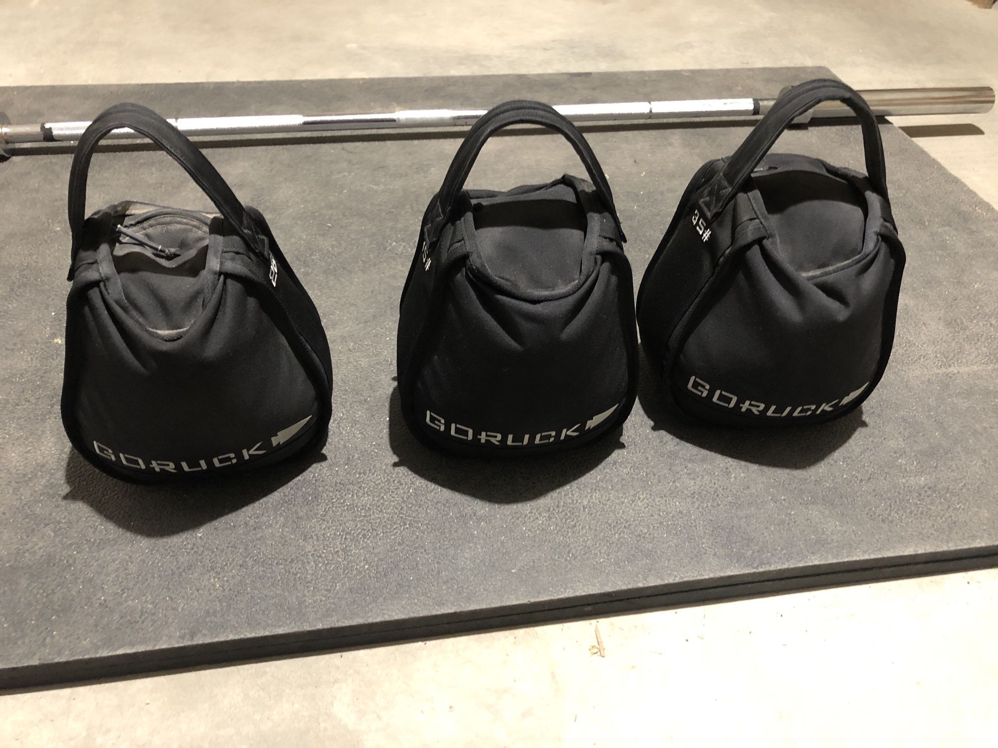 GoRuck Sand Kettlebells