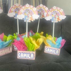 Bluey Center Pieces