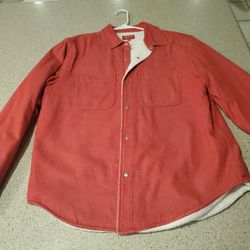Supreme Sherpa Lined Denim Red