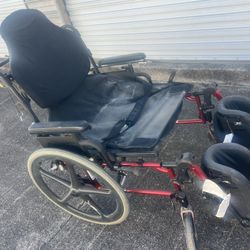 Wide Hip Wheelchair .