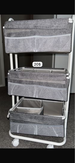 Diaper caddy cart