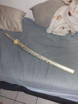 Golden sword