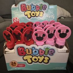 New Mickey and Minnie bubbles