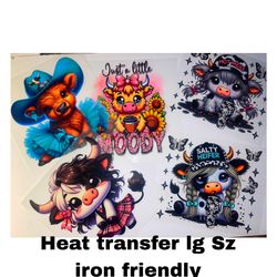 New hylander cow heat transfer iron friendly