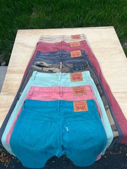 (7) Men’s Levi’s 511 Jeans, Size 32Wx30L