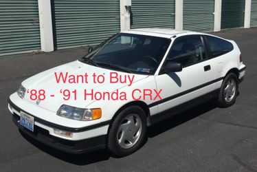 WTB: ‘88 - ‘91 Honda CRX