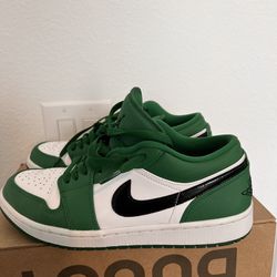Nike Air Jordan 1 Low Pine green Size 10